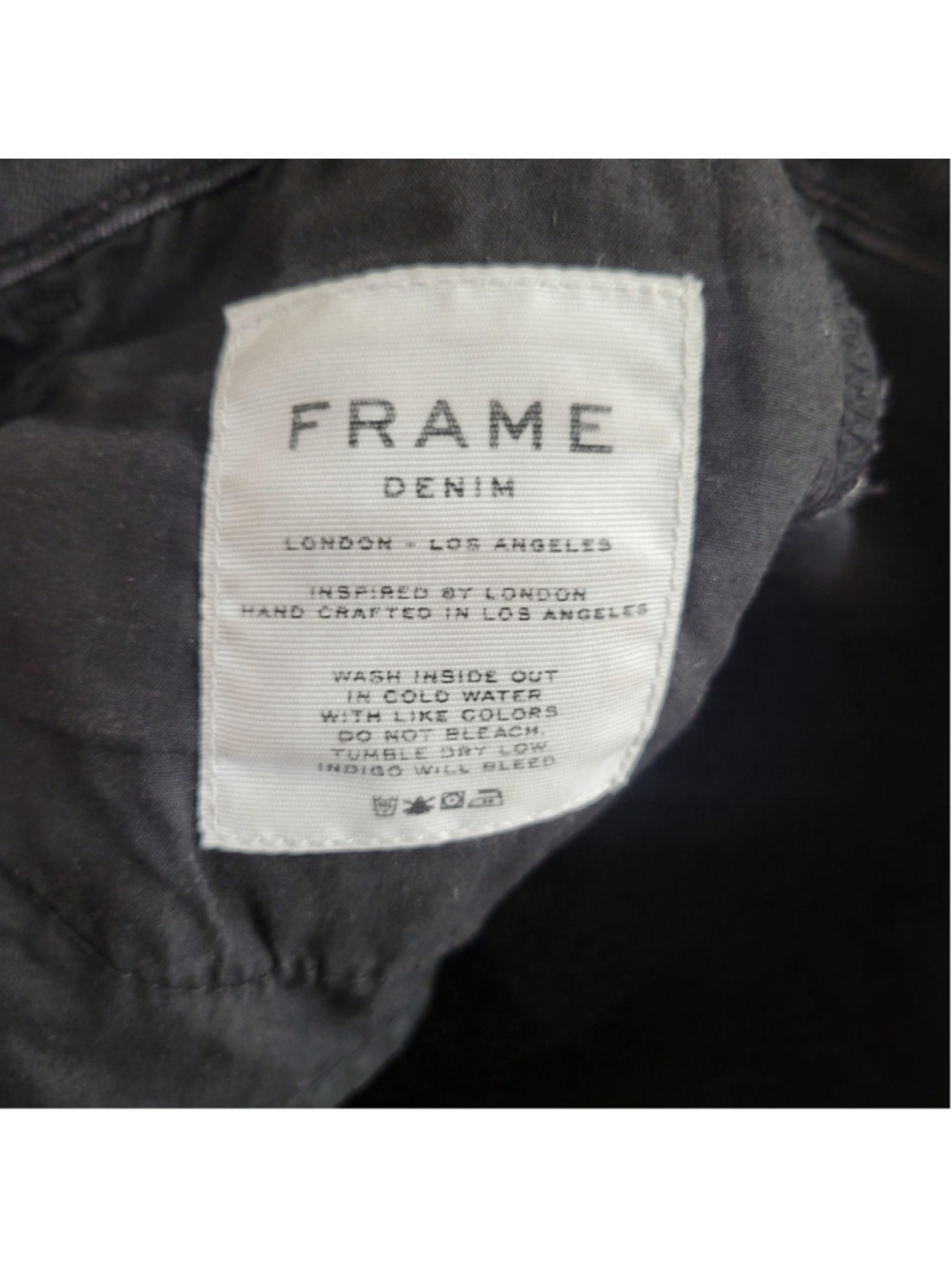FRAME Le High Straight Distressed Fray Ankle Women's Jeans Size 27 Inseam 29" - Picture 10 of 11